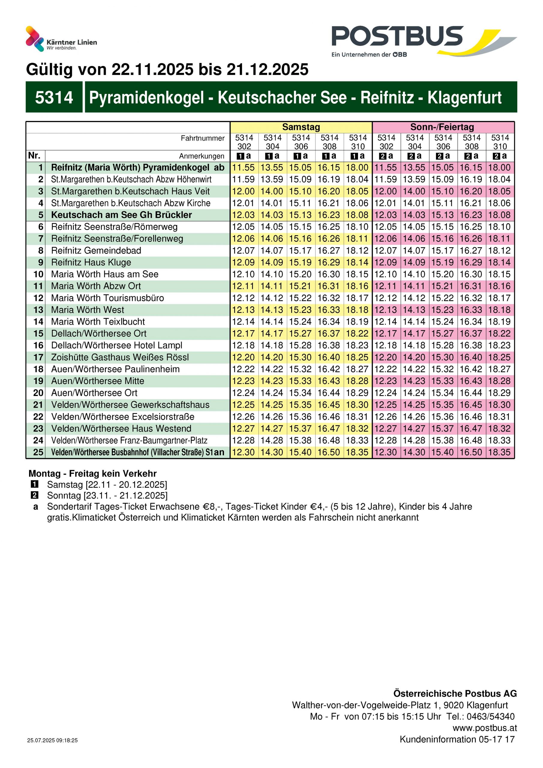Pyramidenkogel Reifnitz Maria Wörth