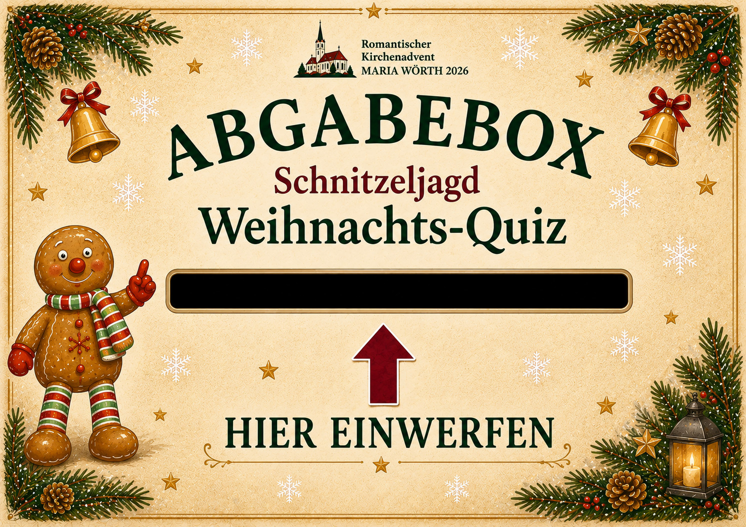 Abgabebox beim Vereinsstand
